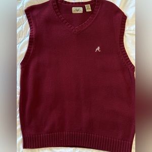 Men’s Alabama sweater vest size XL